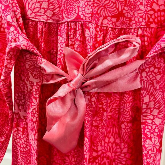 Gorgeous Pink Bamboo Dress From Monsoon of London Size 2/3 - Picture 3 of 6